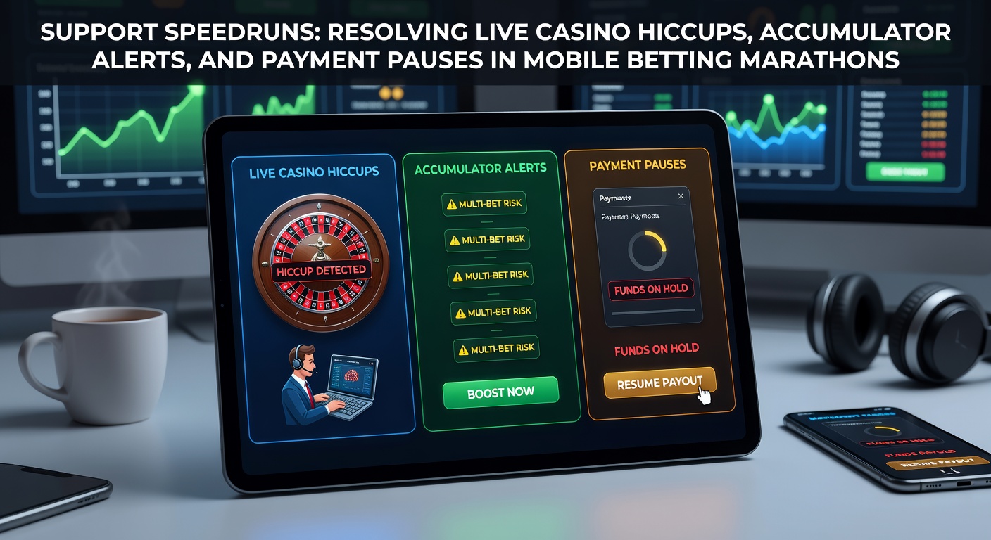 Support agents swiftly troubleshooting live casino glitches and mobile payment issues during intense betting sessions