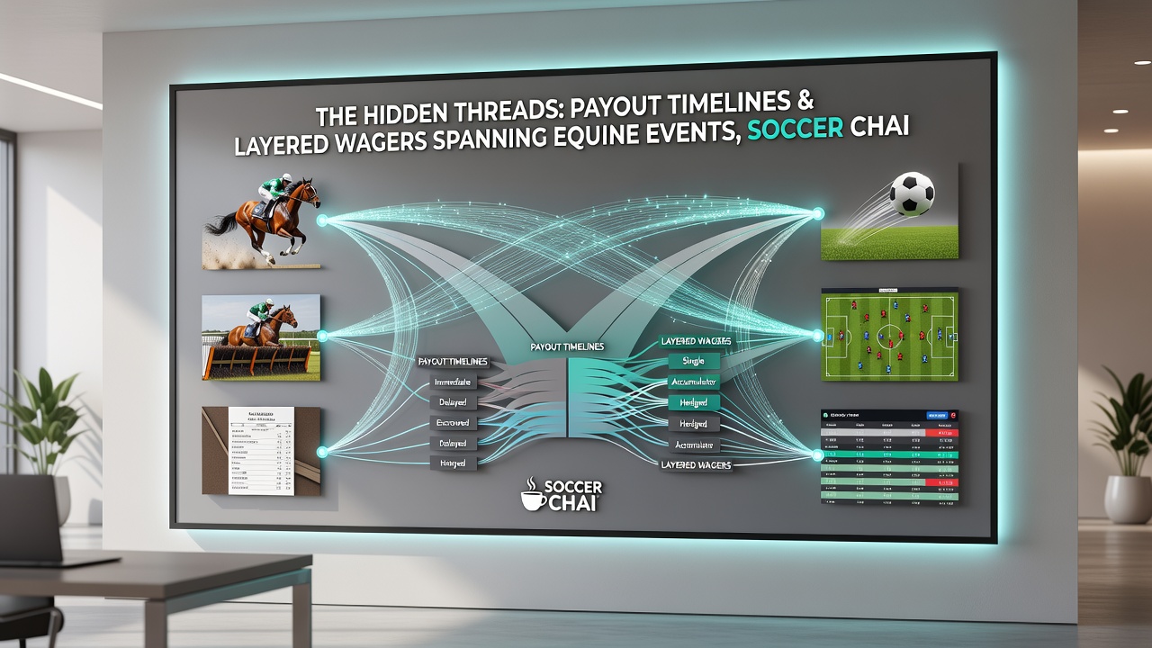 Diagram mapping layered wagers from virtual arenas through soccer and racing into casino tables