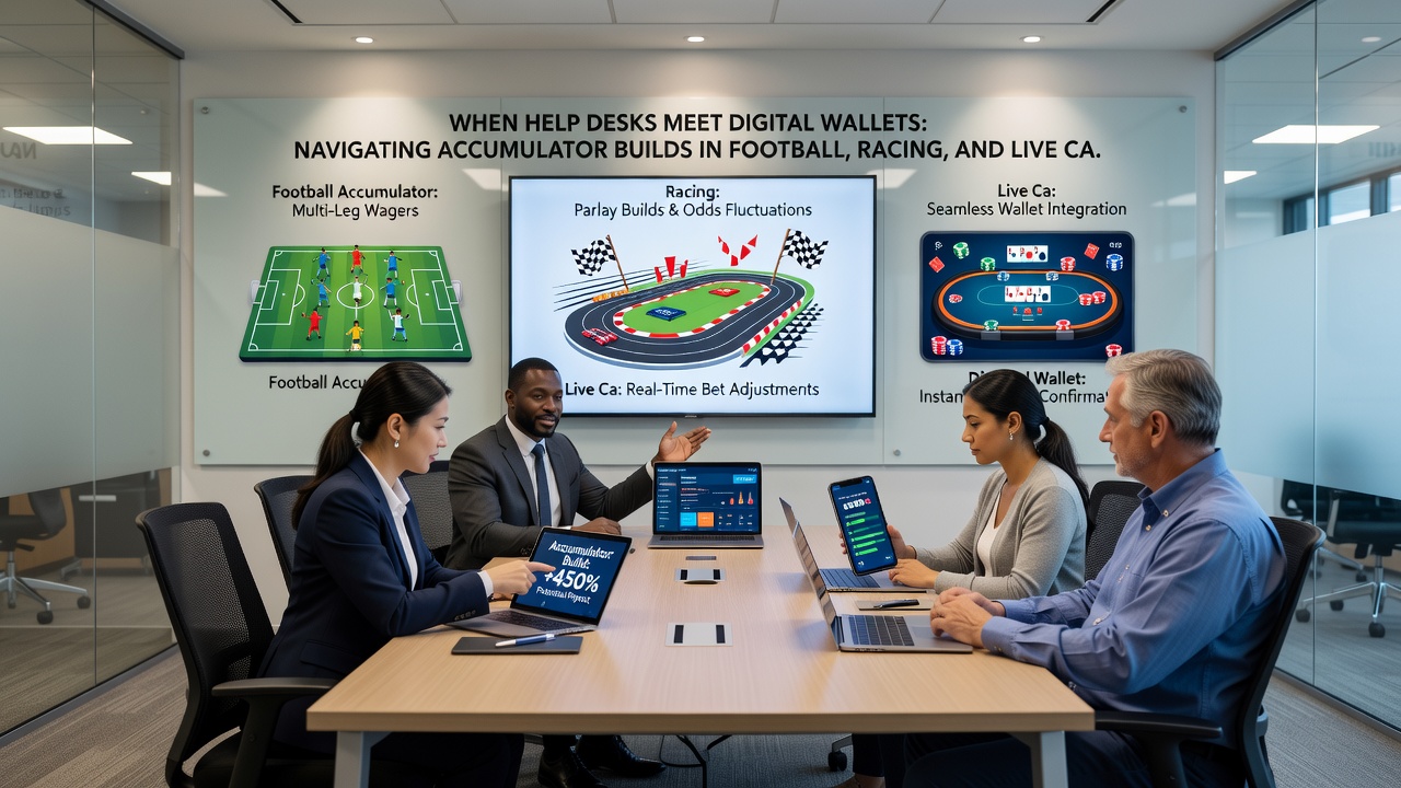 Live casino dealer table interface showing accumulator bet tracking alongside secure digital wallet payment confirmation